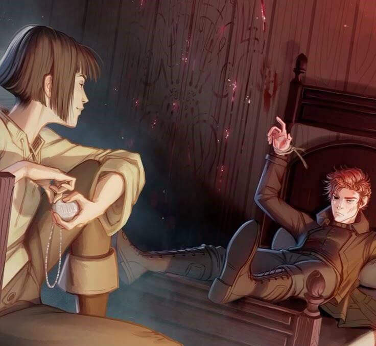 A Darker Shade of Magic book Lila and Kelll
